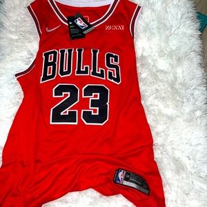 100% Authentic Michael Jordan Nike Bulls Icon Jersey Zenni Patch